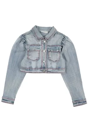 MONNALISA COATS & JACKETS - Denim outerwear - on YOOX.com