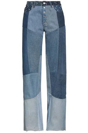 Marine Serre BOTTOMWEAR - Jeans - on YOOX.com