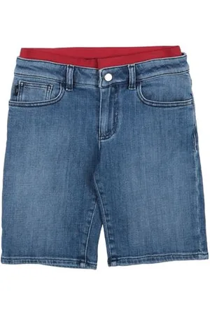 Emporio Armani BOTTOMWEAR - Denim shorts - on YOOX.com