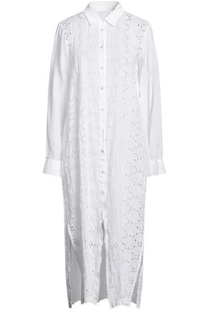 120% Lino DRESSES - Midi dresses - on YOOX.com