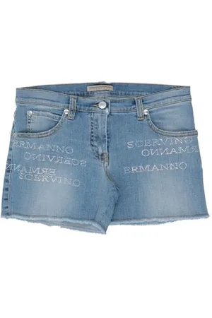 ERMANNO SCERVINO BOTTOMWEAR - Denim shorts - on YOOX.com