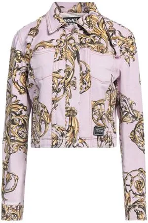 VERSACE COATS & JACKETS - Denim outerwear - on YOOX.com
