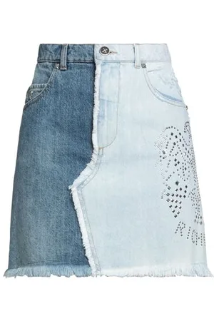 John Richmond BOTTOMWEAR - Denim skirts - on YOOX.com