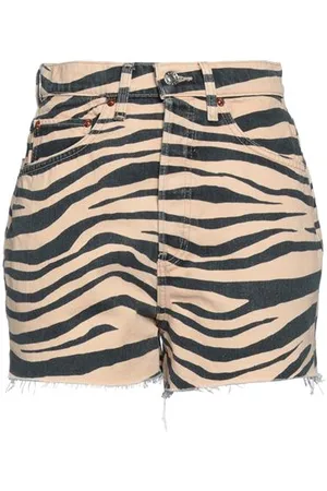 RE/DONE BOTTOMWEAR - Denim shorts - on YOOX.com