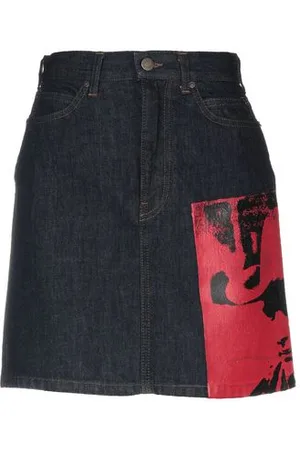 Calvin Klein BOTTOMWEAR - Denim skirts - on YOOX.com