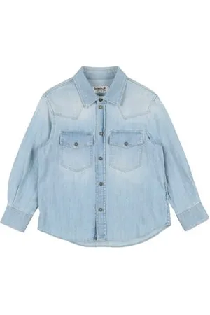 Dondup TOPWEAR - Denim shirts - on YOOX.com