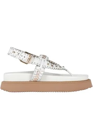 Coral Blue FOOTWEAR - Thong sandals - on YOOX.com