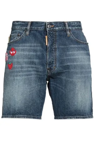 Dsquared2 BOTTOMWEAR - Denim shorts - on YOOX.com