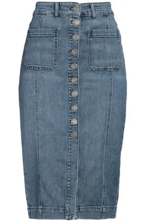 Pinko BOTTOMWEAR - Denim skirts - on YOOX.com
