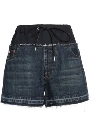 SACAI BOTTOMWEAR - Denim shorts - on YOOX.com
