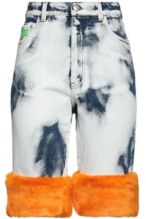 GCDS BOTTOMWEAR - Denim shorts - on YOOX.com