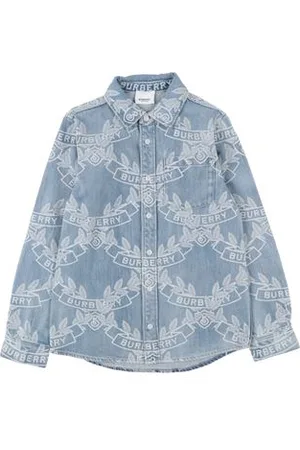 Burberry TOPWEAR - Denim shirts - on YOOX.com