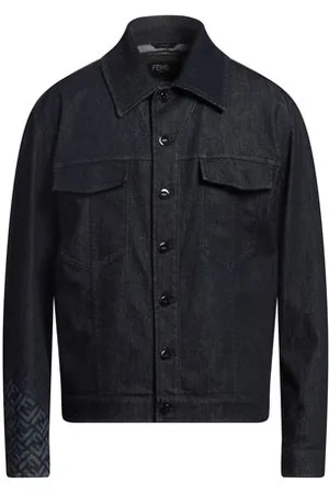 Fendi COATS & JACKETS - Denim outerwear - on YOOX.com
