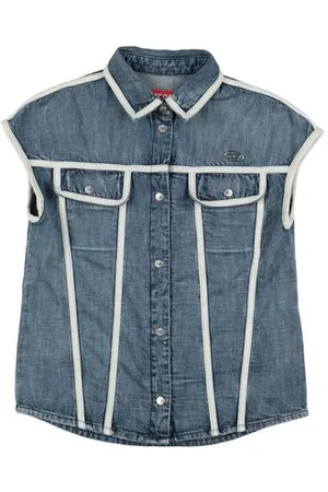 Diesel TOPWEAR - Denim shirts - on YOOX.com