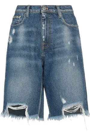GAËLLE BOTTOMWEAR - Denim shorts - on YOOX.com