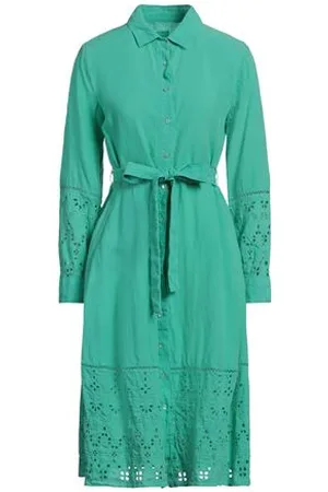 120% Lino DRESSES - Midi dresses - on YOOX.com