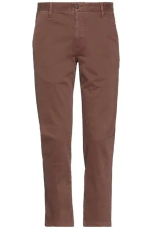 GREY DANIELE ALESSANDRINI BOTTOMWEAR - Trousers - on YOOX.com