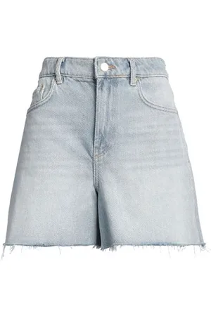 Ganni BOTTOMWEAR - Denim shorts - on YOOX.com