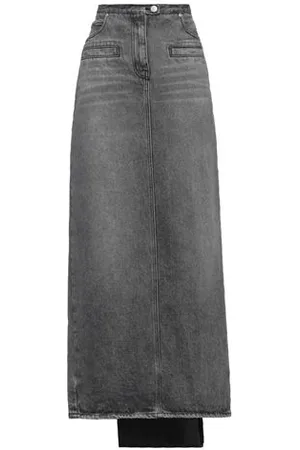 Courrèges BOTTOMWEAR - Denim skirts - on YOOX.com