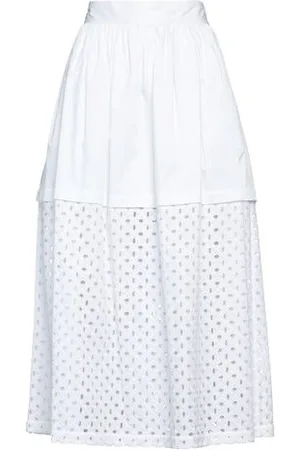 Tory Burch BOTTOMWEAR - Midi skirts - on YOOX.com