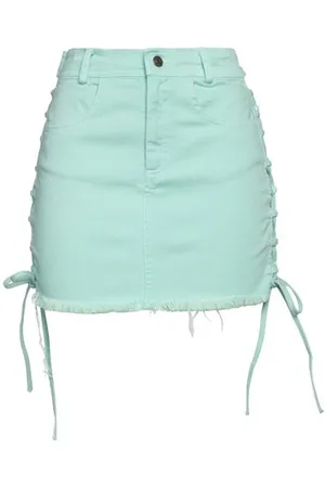 Julfer BOTTOMWEAR - Denim skirts - on YOOX.com