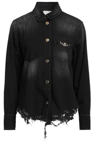 GAËLLE TOPWEAR - Denim shirts - on YOOX.com