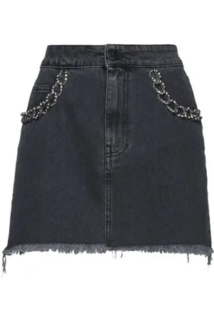 GAËLLE BOTTOMWEAR - Denim skirts - on YOOX.com