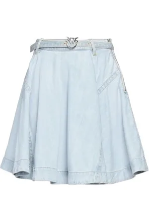 Pinko BOTTOMWEAR - Denim skirts - on YOOX.com