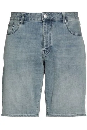 Armani Exchange BOTTOMWEAR - Denim shorts - on YOOX.com