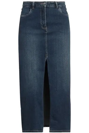 John Richmond BOTTOMWEAR - Denim skirts - on YOOX.com