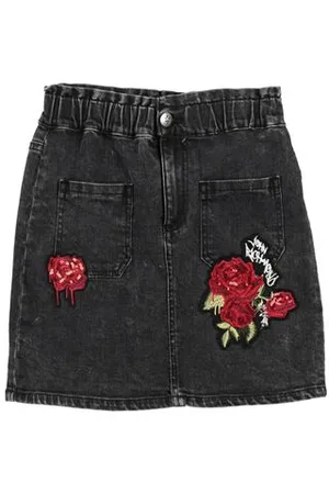John Richmond BOTTOMWEAR - Denim skirts - on YOOX.com