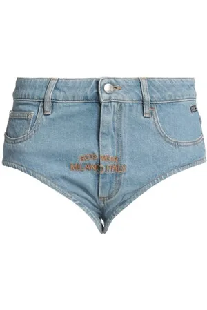 GCDS BOTTOMWEAR - Denim shorts - on YOOX.com