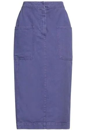 Max Mara BOTTOMWEAR - Denim skirts - on YOOX.com