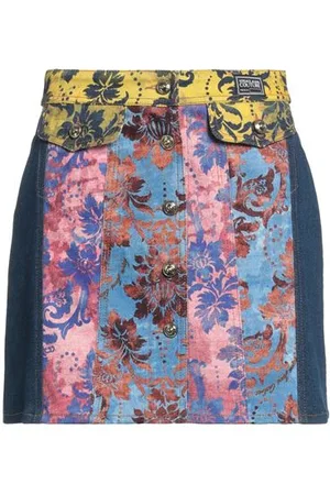 VERSACE BOTTOMWEAR - Denim skirts - on YOOX.com