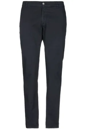 GREY DANIELE ALESSANDRINI BOTTOMWEAR - Trousers - on YOOX.com