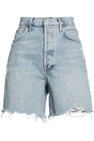 AGOLDE BOTTOMWEAR - Denim shorts - on YOOX.com