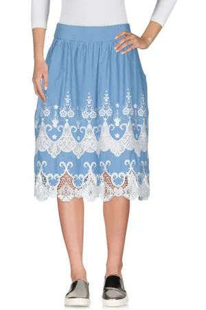 Desigual BOTTOMWEAR - Denim skirts - on YOOX.com