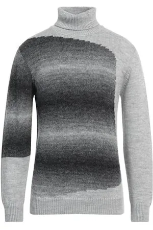 GREY DANIELE ALESSANDRINI KNITWEAR - Turtlenecks - on YOOX.com