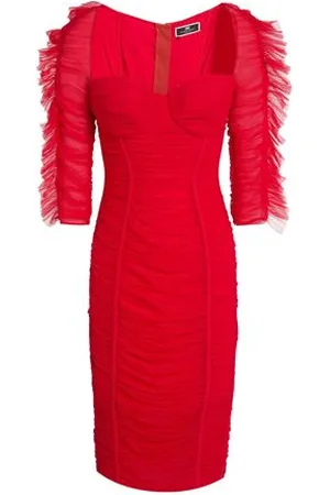 Elisabetta Franchi DRESSES - Midi dresses - on YOOX.com
