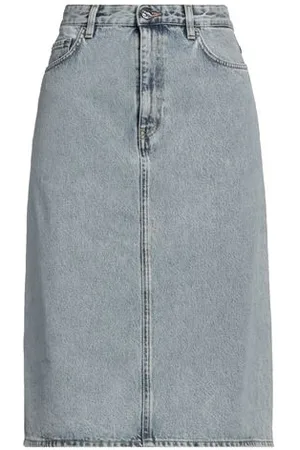 Totême BOTTOMWEAR - Denim skirts - on YOOX.com