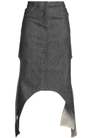 Courrèges BOTTOMWEAR - Denim skirts - on YOOX.com