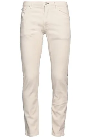 GREY DANIELE ALESSANDRINI BOTTOMWEAR - Trousers - on YOOX.com