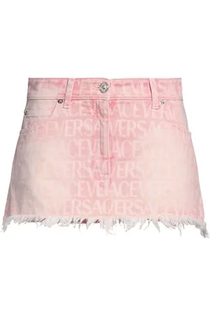 VERSACE BOTTOMWEAR - Denim shorts - on YOOX.com