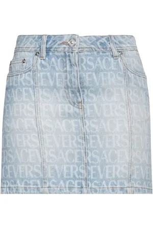VERSACE BOTTOMWEAR - Denim skirts - on YOOX.com