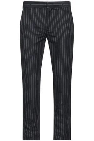 GREY DANIELE ALESSANDRINI BOTTOMWEAR - Trousers - on YOOX.com