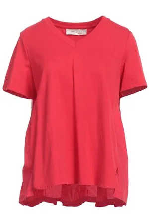 EMMA & GAIA RED TOPWEAR - T-shirts - on YOOX.com