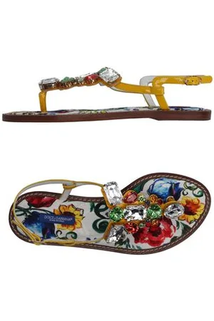 Dolce & Gabbana FOOTWEAR - Thong sandals - on YOOX.com