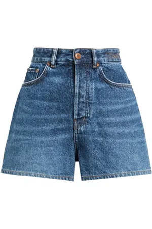 Chloé BOTTOMWEAR - Denim shorts - on YOOX.com