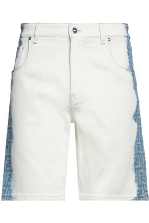 Fendi BOTTOMWEAR - Denim shorts - on YOOX.com