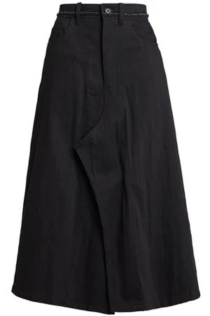 YOHJI YAMAMOTO BOTTOMWEAR - Denim skirts - on YOOX.com